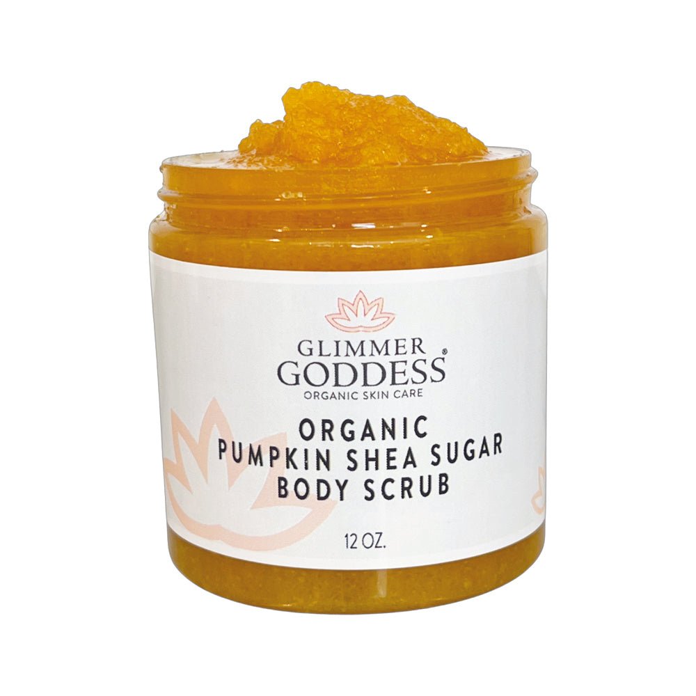 Organic Pumpkin Shea Sugar Body Scrub – Fall Scented Exfoliator